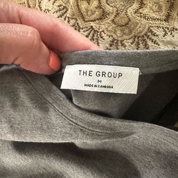NWT Aritzia The Group Mend Tank - Heather Dark Grey Size M - Picture 11 of 12